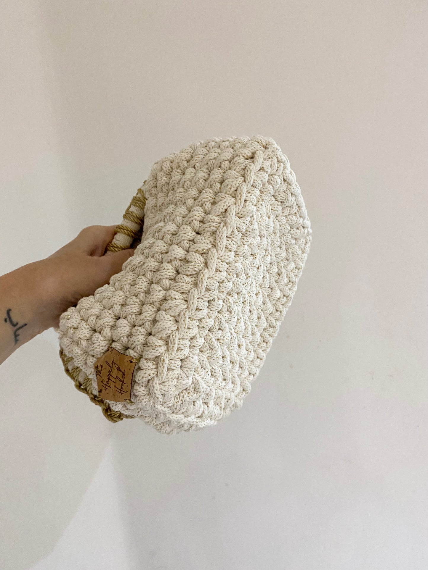 The Gold baguette bag