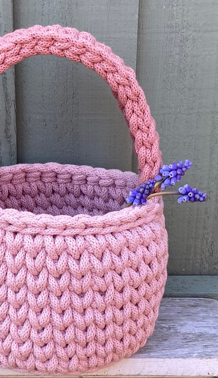 spring ester basket the happily hooked basket