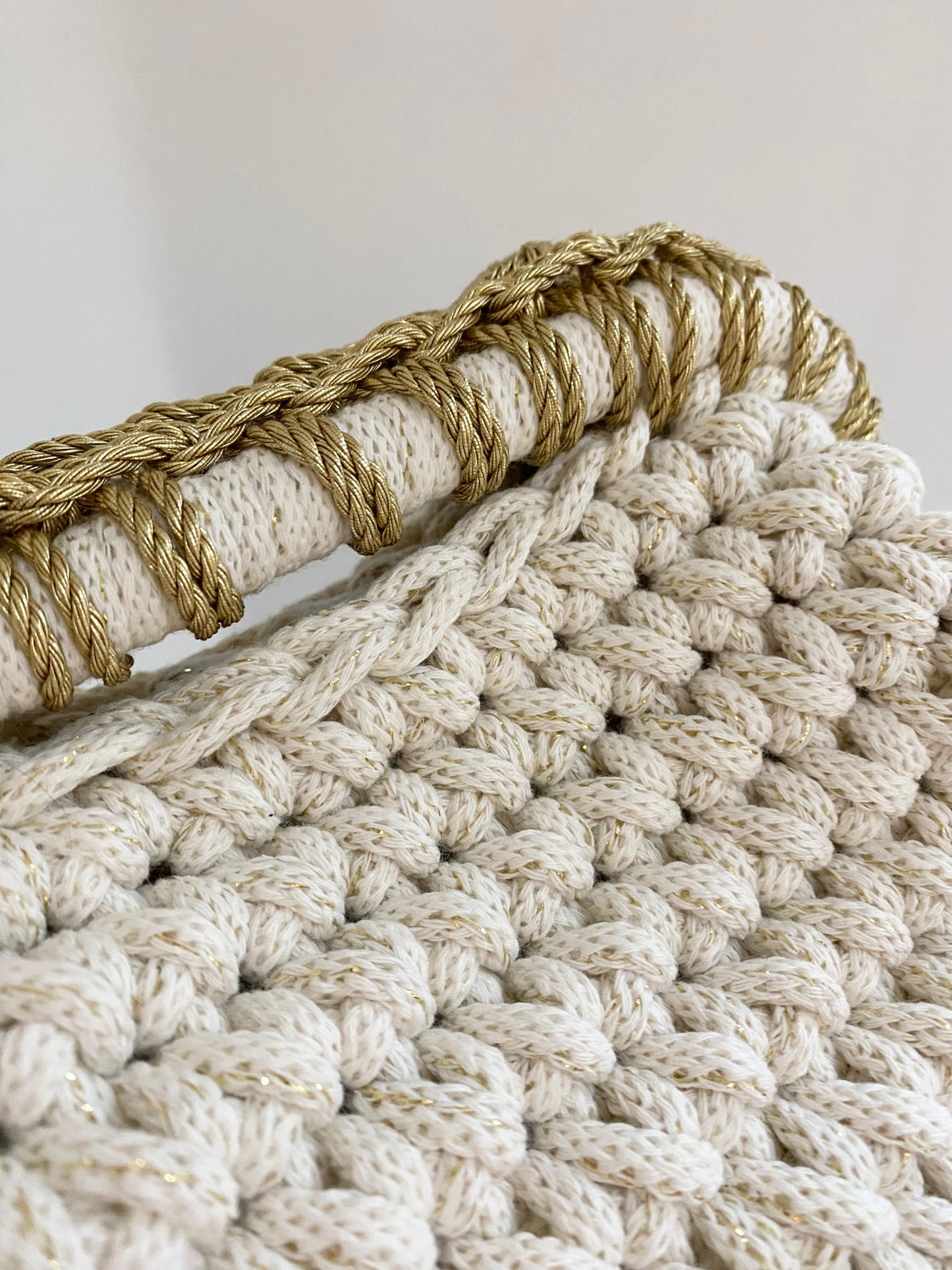 The Gold baguette bag