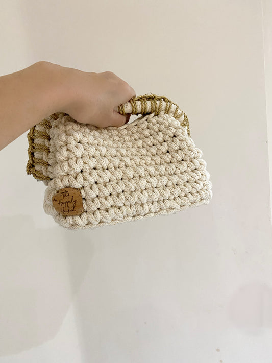 The Gold baguette bag