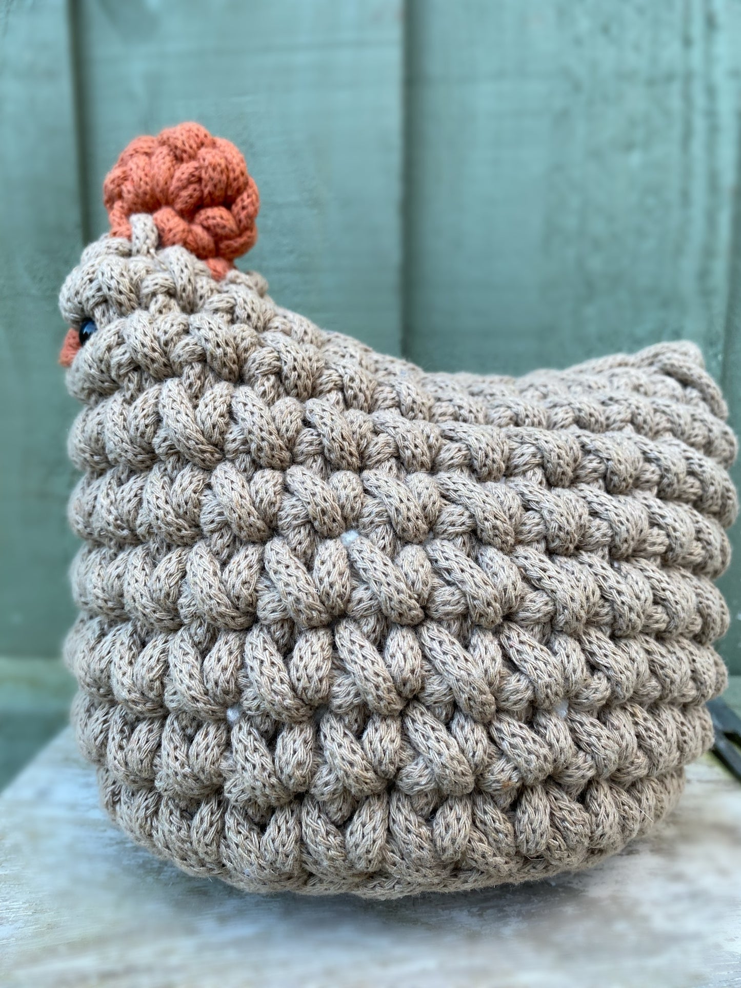 Decorative Henrietta the hen