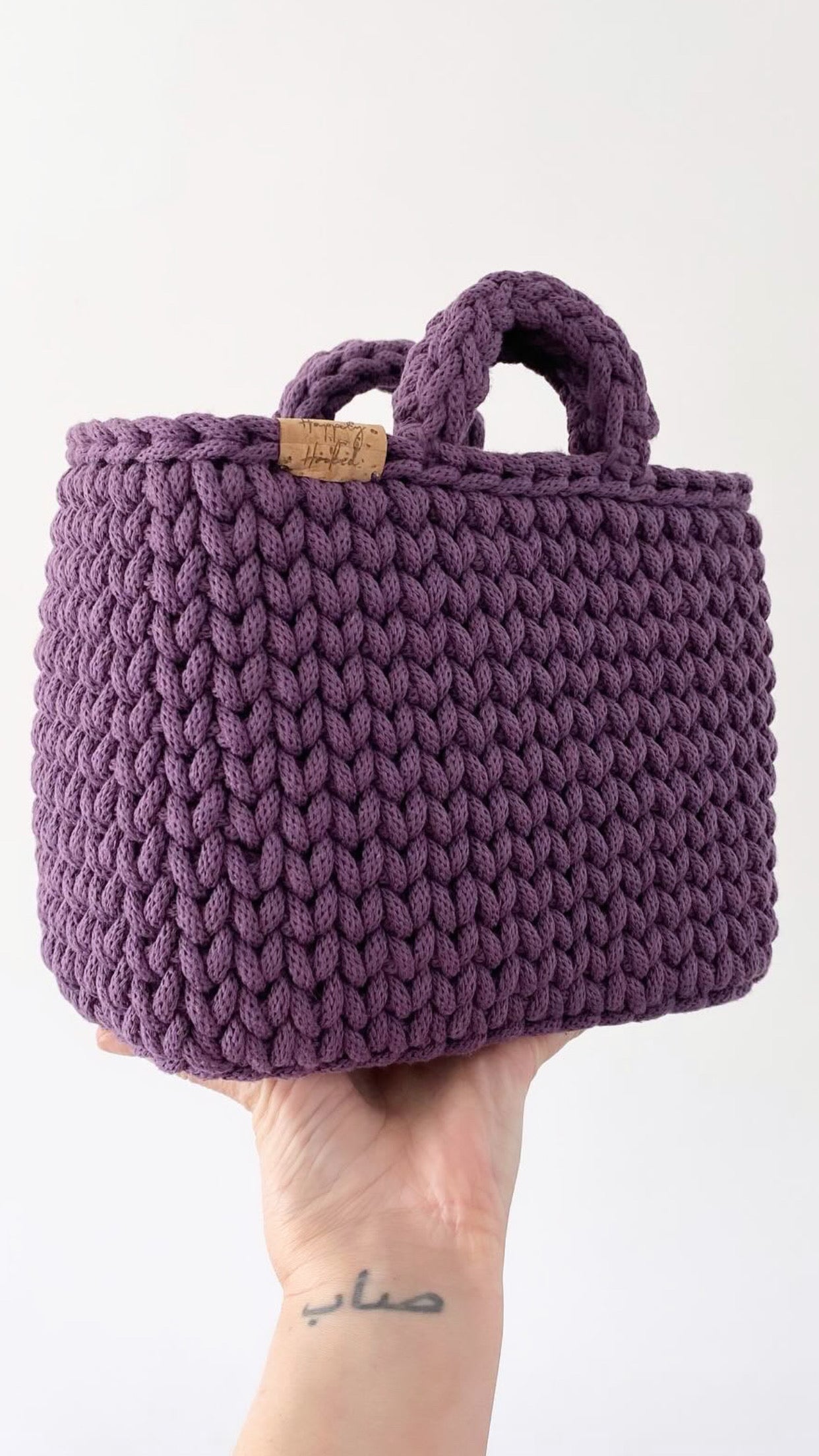 Happily hooked yarn bag best sale